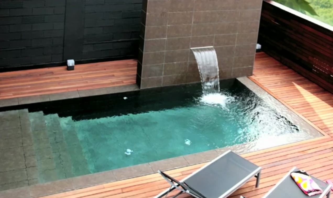 Piscina construída pela Hidro Lazer